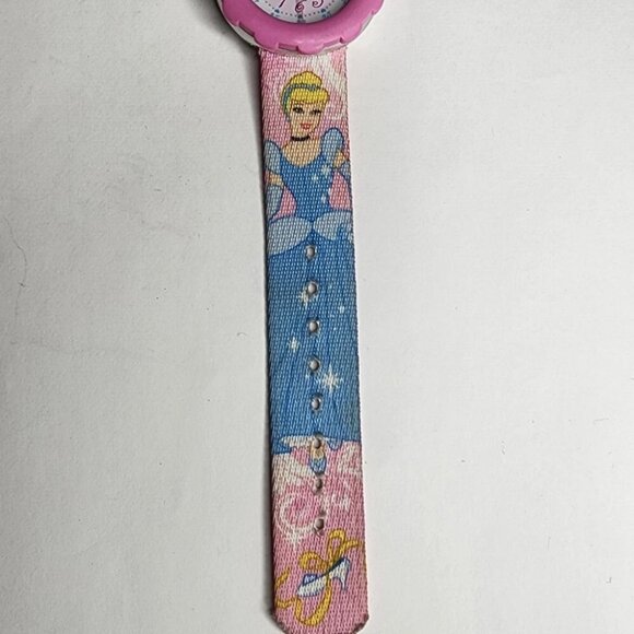 Flik Flak Disney Princess Cinderella Watch Swiss Pink Quartz Swatch 2011 - Picture 11 of 13